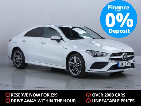 A null MERCEDES-BENZ CLA 1.3 CLA250e 15.6kWh AMG Line (Premium) Coupe 4dr Petrol Plug-in Hybrid 8G-D