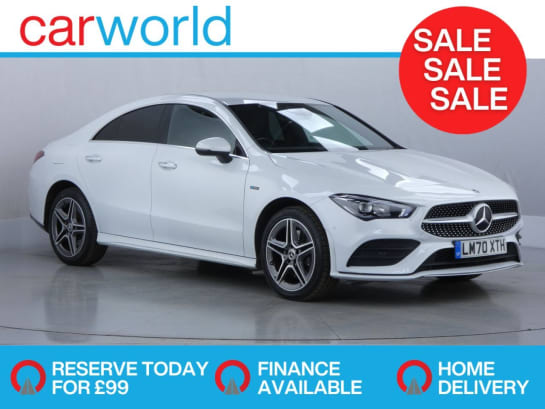 A null MERCEDES-BENZ CLA 1.3 CLA250e 15.6kWh AMG Line (Premium) Coupe 4dr Petrol Plug-in Hybrid 8G-D