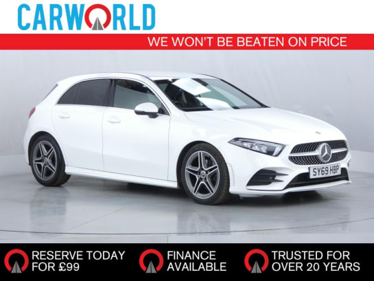 A null MERCEDES-BENZ A CLASS 1.3 A180 AMG Line Hatchback 5dr Petrol Manual Euro 6 (s/s) (136 ps)