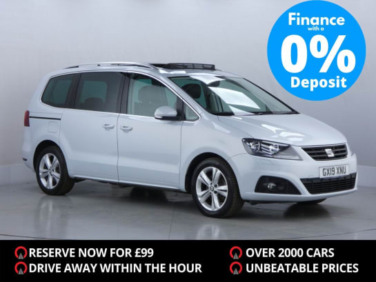 A null SEAT ALHAMBRA 2.0 TDI Ecomotive XCELLENCE MPV 5dr Diesel Manual Euro 6 (s/s) (150 ps)