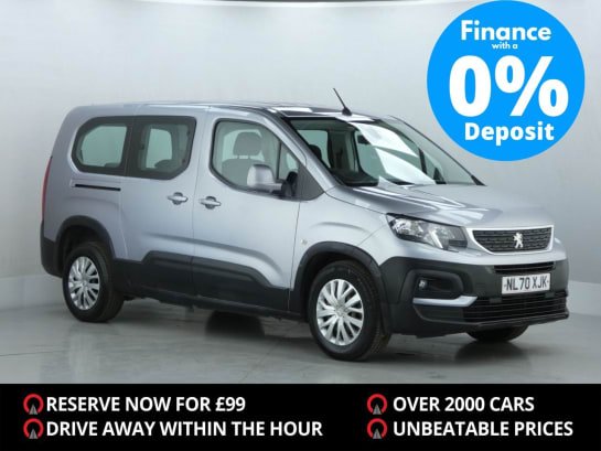 A null PEUGEOT RIFTER 1.5 BlueHDi Active Long MPV 5dr Diesel Manual Euro 6 (s/s) (100 ps)