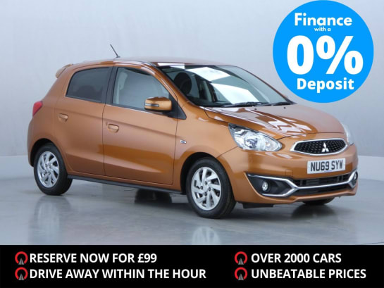 A null MITSUBISHI MIRAGE 1.2 3 Hatchback 5dr Petrol Manual Euro 6 (s/s) (79 ps)