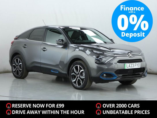 A null CITROEN C4 50kWh Shine Plus Hatchback 5dr Electric Auto (7.4kW Charger) (136 ps)