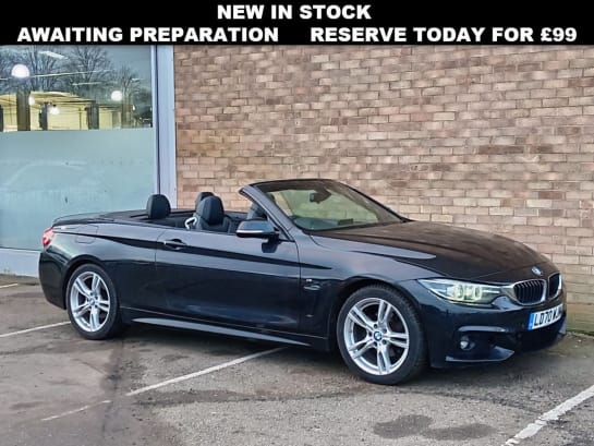 A null BMW 4 SERIES 2.0 420i GPF M Sport Convertible 2dr Petrol Auto Euro 6 (s/s) (184 ps)