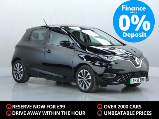A null RENAULT ZOE R135 EV50 52kWh GT Line Hatchback 5dr Electric Auto (Rapid Charge) (134 bhp