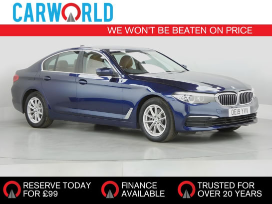 A null BMW 5 SERIES 2.0 520i GPF SE Saloon 4dr Petrol Auto Euro 6 (s/s) (184 ps)