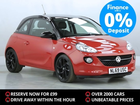 A null VAUXHALL ADAM 1.2i Griffin Hatchback 3dr Petrol Manual Euro 6 (70 ps)