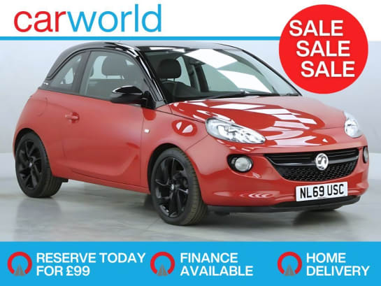 A null VAUXHALL ADAM 1.2i Griffin Hatchback 3dr Petrol Manual Euro 6 (70 ps)