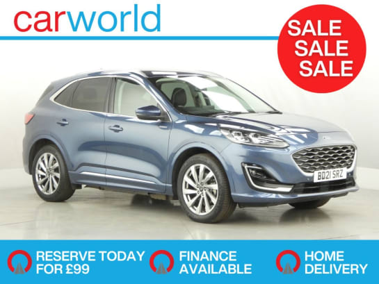 A null FORD KUGA 2.5 Duratec 14.4kWh Vignale SUV 5dr Petrol Plug-in Hybrid CVT Euro 6 (s/s)