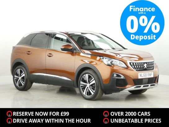 A null PEUGEOT 3008 1.5 BlueHDi Allure SUV 5dr Diesel EAT Euro 6 (s/s) (130 ps)