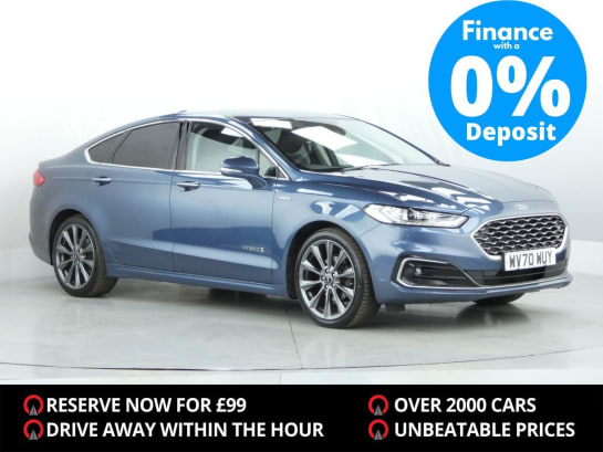 A null FORD MONDEO 2.0 TiVCT Vignale Saloon 4dr Petrol Hybrid CVT Euro 6 (s/s) (187 ps)