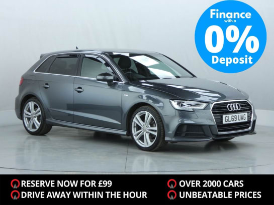 A null AUDI A3 1.5 TFSI CoD 35 S line Sportback 5dr Petrol S Tronic Euro 6 (s/s) (150 ps)