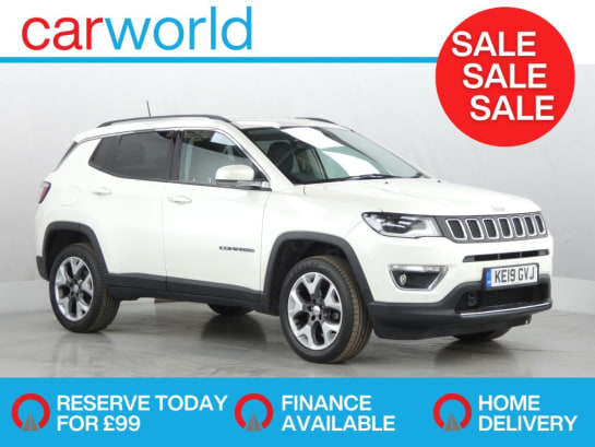 A null JEEP COMPASS 1.4T MultiAirII Limited SUV 5dr Petrol Auto 4WD Euro 6 (s/s) (170 ps)