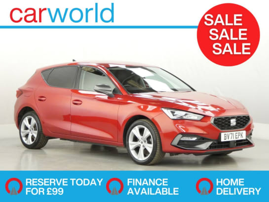 A null SEAT LEON 1.4 eHybrid 12.8kWh FR Hatchback 5dr Petrol Plug-in Hybrid DSG Euro 6 (s/s)