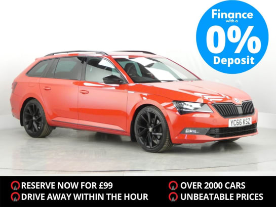 A null SKODA SUPERB 2.0 TDI SportLine Estate 5dr Diesel DSG Auto 6Spd Euro 6 (s/s) (190 ps)