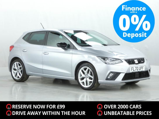 A null SEAT IBIZA 1.0 TSI FR Hatchback 5dr Petrol Manual Euro 6 (s/s) GPF (95 ps)