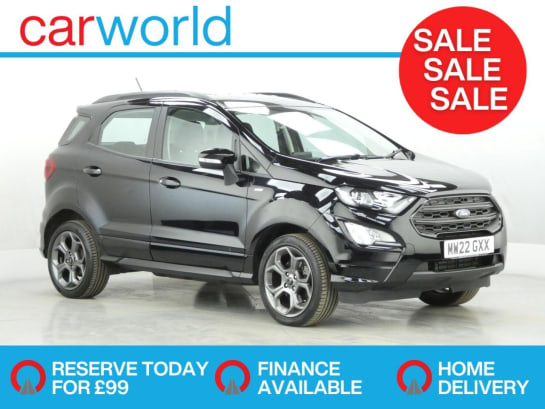 A null FORD ECOSPORT 1.0T EcoBoost GPF ST-Line SUV 5dr Petrol Manual Euro 6 (s/s) (140 ps)