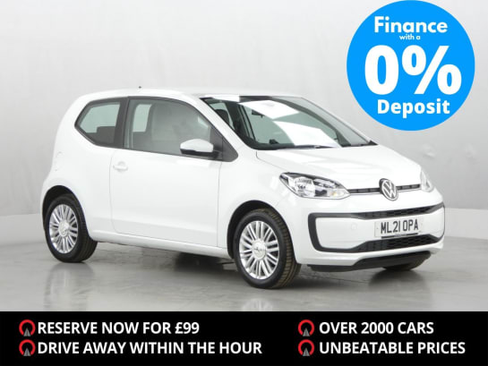 A null VOLKSWAGEN UP! 1.0 up! Hatchback 3dr Petrol Manual Euro 6 (s/s) (65 ps)