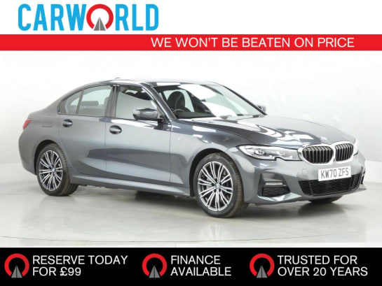 A null BMW 3 SERIES 2.0 330e 12kWh M Sport Saloon 4dr Petrol Plug-in Hybrid Auto Euro 6 (s/s) (