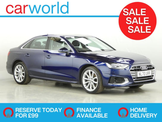 A null AUDI A4 2.0 TDI 35 Sport Saloon 4dr Diesel S Tronic Euro 6 (s/s) (163 ps)
