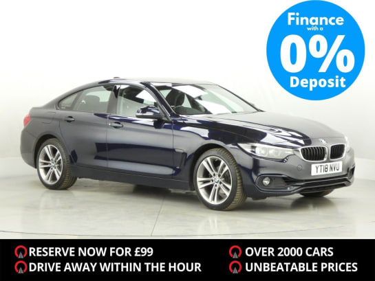 A null BMW 4 SERIES GRAN COUPE 2.0 420i Sport Hatchback 5dr Petrol Manual xDrive Euro 6 (s/s) (184 ps)