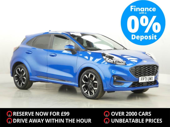 A null FORD PUMA 1.0T EcoBoost MHEV ST-Line X SUV 5dr Petrol Manual Euro 6 (s/s) (125 ps)