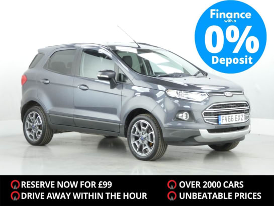 A null FORD ECOSPORT 1.5 Titanium SUV 5dr Petrol Powershift 2WD Euro 5 (112 ps)