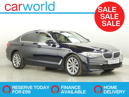A null BMW 5 SERIES 2.0 520d MHT SE Saloon 4dr Diesel Hybrid Auto Euro 6 (s/s) (190 ps)