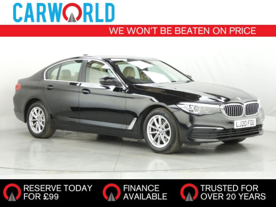 A null BMW 5 SERIES 2.0 520i GPF SE Saloon 4dr Petrol Auto Euro 6 (s/s) (184 ps)