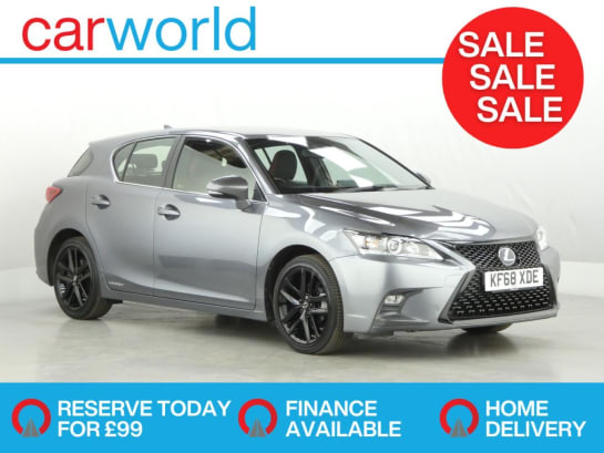 A null LEXUS CT 1.8 200h Hatchback 5dr Petrol Hybrid E-CVT Euro 6 (s/s) (136 ps)