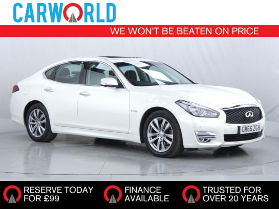 A null INFINITI Q70 3.5h V6 Premium Tech Saloon 4dr Petrol Hybrid Auto Euro 6 (s/s) (364 ps)