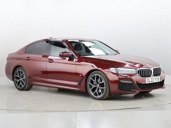 A null BMW 5 SERIES 2.0 520d MHT M Sport Saloon 4dr Diesel Hybrid Steptronic Euro 6 (s/s) (190