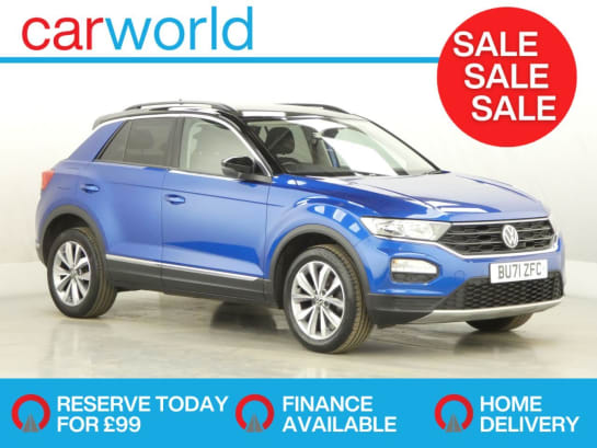 A null VOLKSWAGEN T-ROC 1.0 TSI Design SUV 5dr Petrol Manual Euro 6 (s/s) (110 ps)