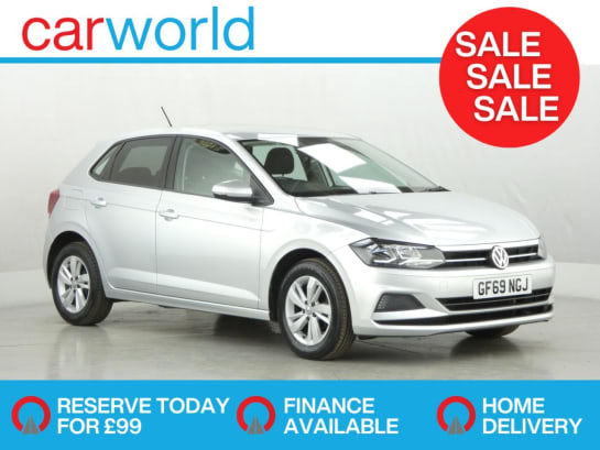 A null VOLKSWAGEN POLO 1.0 TSI GPF SE Hatchback 5dr Petrol DSG Euro 6 (s/s) (95 ps)