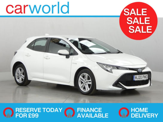 A null TOYOTA COROLLA 1.8 VVT-h Icon Hatchback 5dr Petrol Hybrid CVT Euro 6 (s/s) (122 ps)