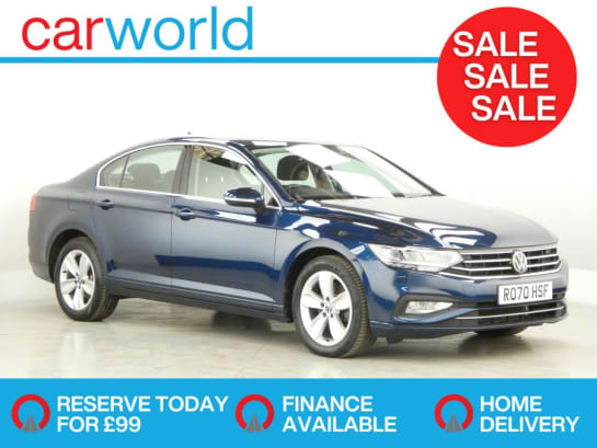 A null VOLKSWAGEN PASSAT 1.5 TSI EVO SE Nav Saloon 4dr Petrol Manual Euro 6 (s/s) (150 ps)