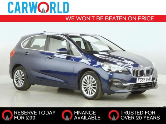 A null BMW 2 SERIES ACTIVE TOURER 1.5 218i Luxury MPV 5dr Petrol Manual Euro 6 (s/s) (140 ps)
