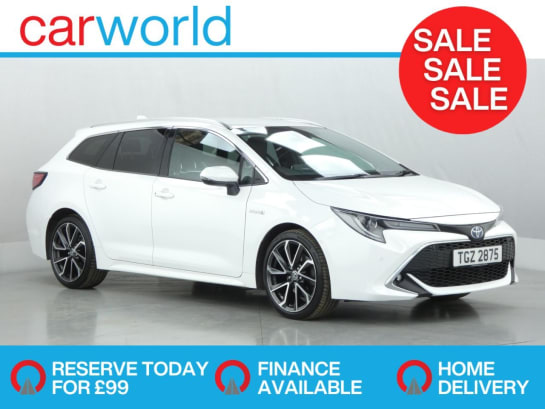 A null TOYOTA COROLLA 2.0 VVT-h GPF Excel Touring Sports 5dr Petrol Hybrid CVT Euro 6 (s/s) (184