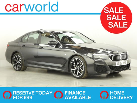 A null BMW 5 SERIES 2.0 520d MHT M Sport Saloon 4dr Diesel Hybrid Steptronic Euro 6 (s/s) (190