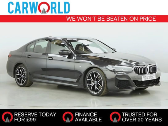 A null BMW 5 SERIES 2.0 520d MHT M Sport Saloon 4dr Diesel Hybrid Steptronic Euro 6 (s/s) (190
