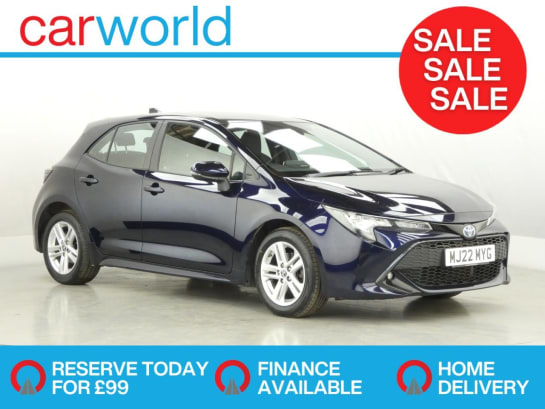 A null TOYOTA COROLLA 1.8 VVT-h GPF Icon Hatchback 5dr Petrol Hybrid CVT Euro 6 (s/s) (122 ps)