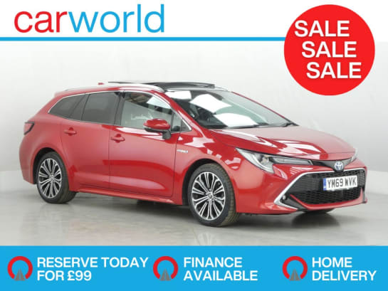 A null TOYOTA COROLLA 2.0 VVT-h Excel Touring Sports 5dr Petrol Hybrid CVT Euro 6 (s/s) (184 ps)