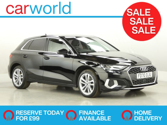 A null AUDI A3 1.4 TFSIe 40 Sport Sportback 5dr Petrol Plug-in Hybrid S Tronic Euro 6 (s/s