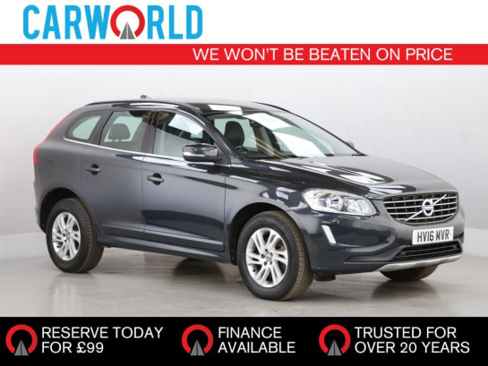 A 2016 VOLVO XC60 D4 SE