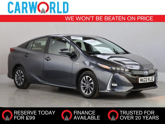 A null TOYOTA PRIUS 1.8 VVT-h 8.8 kWh Business Edition Plus Hatchback 5dr Petrol Plug-in Hybrid