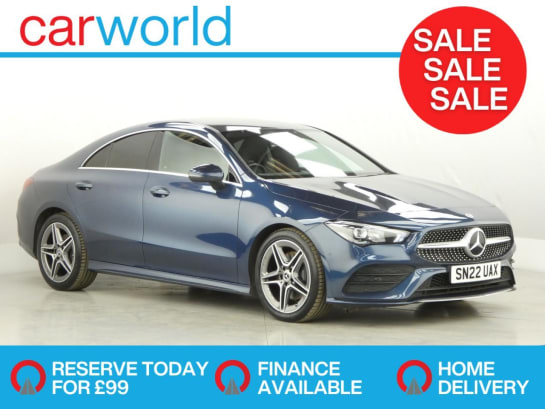 A null MERCEDES-BENZ CLA 1.3 CLA200 AMG Line Coupe 4dr Petrol 7G-DCT Euro 6 (s/s) (163 ps)