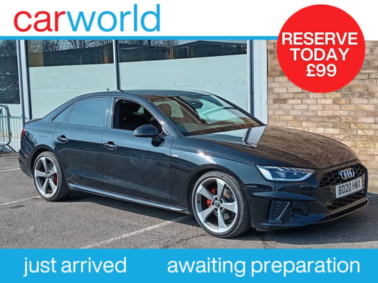 A null AUDI A4 2.0 TFSI 35 Black Edition Saloon 4dr Petrol S Tronic Euro 6 (s/s) (150 ps)