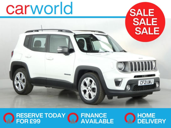 A null JEEP RENEGADE 1.3 GSE T4 Limited SUV 5dr Petrol DDCT Euro 6 (s/s) (150 ps)
