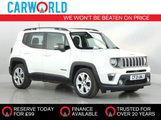 A null JEEP RENEGADE 1.3 GSE T4 Limited SUV 5dr Petrol DDCT Euro 6 (s/s) (150 ps)