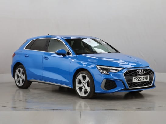 A null AUDI A3 1.4 TFSIe 40 S line Sportback 5dr Petrol Plug-in Hybrid S Tronic Euro 6 (s/
